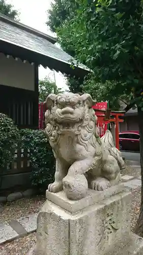 諏訪神社の狛犬