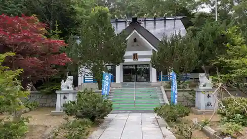 霧多布神社の本殿・本堂