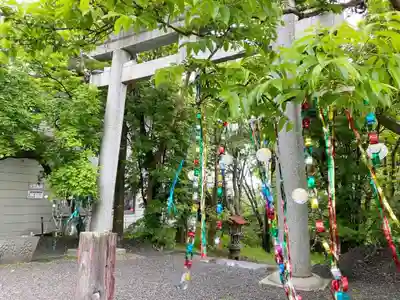 釧路一之宮 厳島神社の鳥居