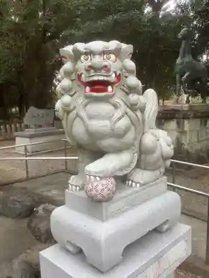 八幡社の狛犬