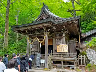 戸隠神社九頭龍社の本殿・本堂