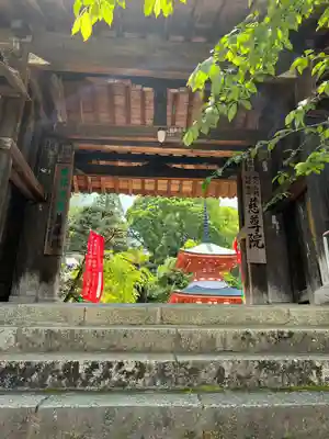 慈尊院の山門・神門