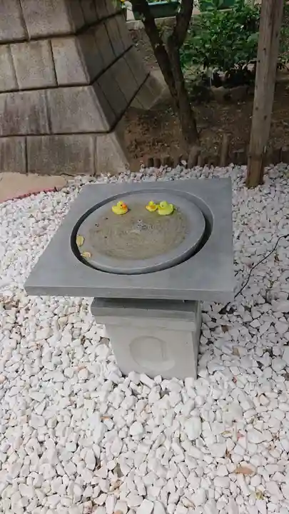 高円寺氷川神社の庭園