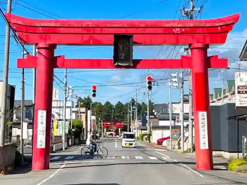 弘前八幡宮の鳥居