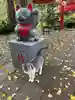 鹿角八坂神社の狛犬