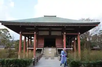 中宮寺の本殿・本堂