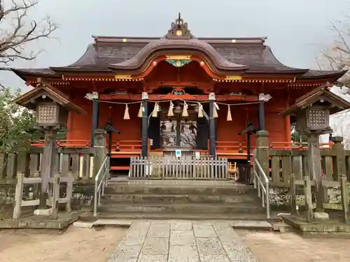 飯香岡八幡宮の本殿・本堂
