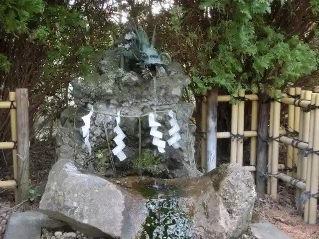 茂原八幡神社の手水舎