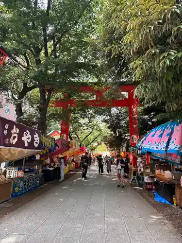 花園神社のお祭り