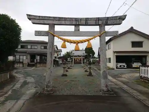 西島神社の鳥居