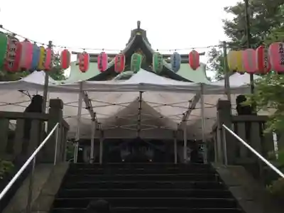 白旗神社のお祭り