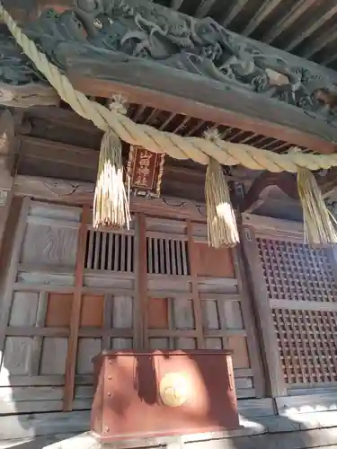 山田神社の本殿・本堂