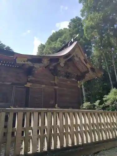 相馬中村神社の本殿