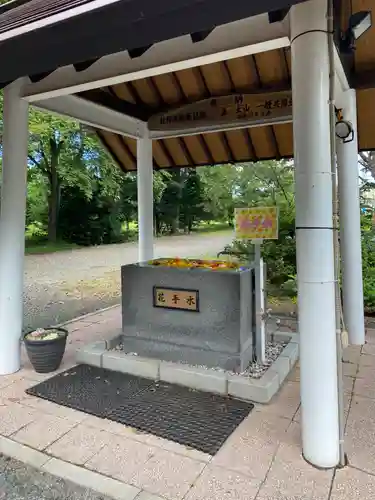 端野神社の手水