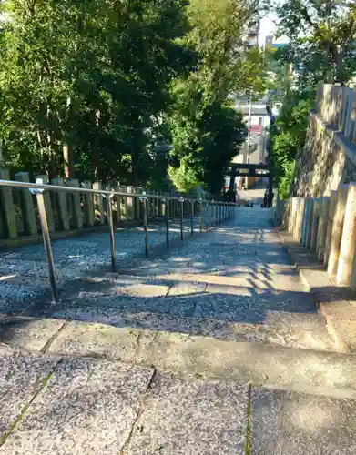 大江神社の景色