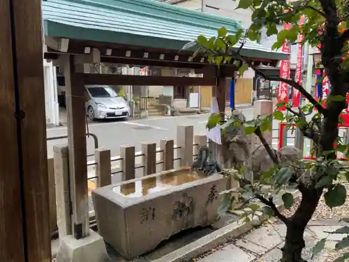 北野神社（大須）の手水舎