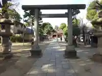 品川神社の鳥居
