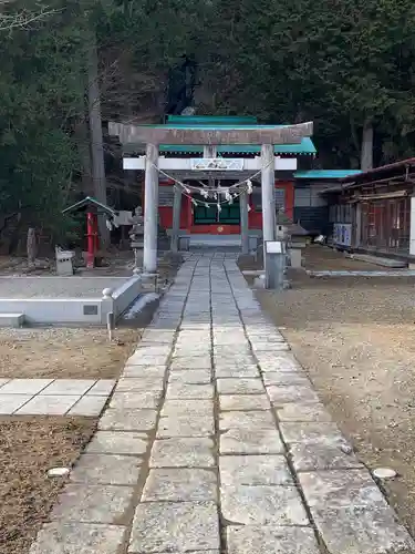 清瀧神社の鳥居