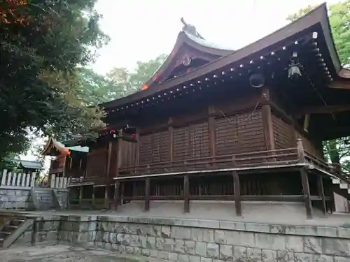 国玉神社・八劔社合殿の本殿・本堂