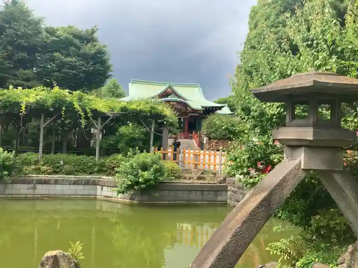 亀戸天神社の庭園