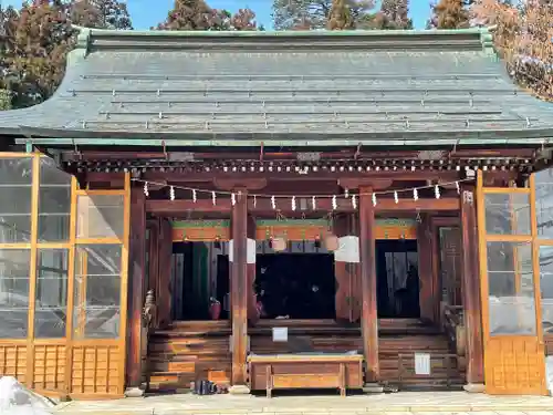 上杉神社の本殿・本堂