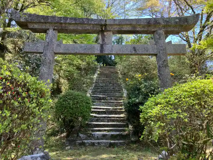 笠置寺の鳥居