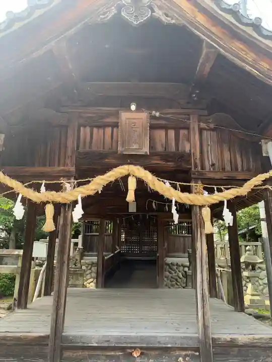 三宮社の本殿・本堂