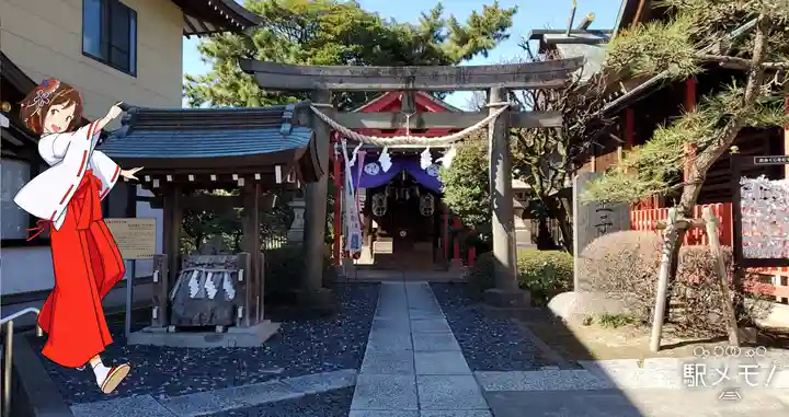 葛飾氷川神社の末社・摂社