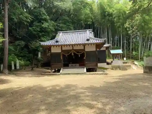 與理家神社の本殿