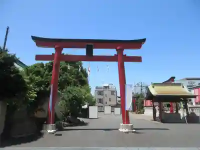 東京羽田 穴守稲荷神社の鳥居