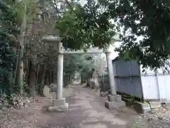 久伊豆神社の鳥居