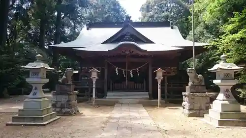 鴨鳥五所神社の本殿・本堂