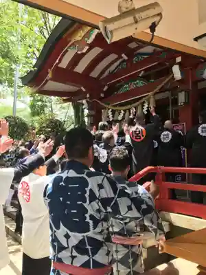 居木神社のお祭り