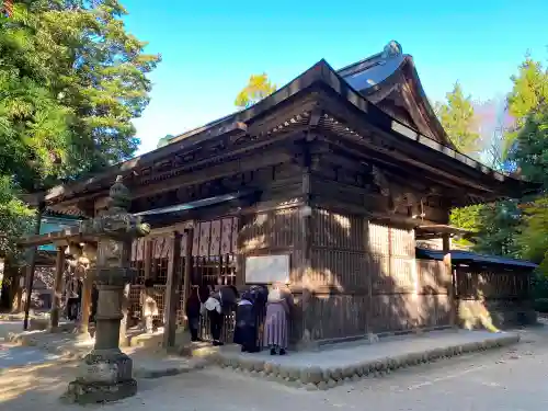 玉作湯神社の本殿