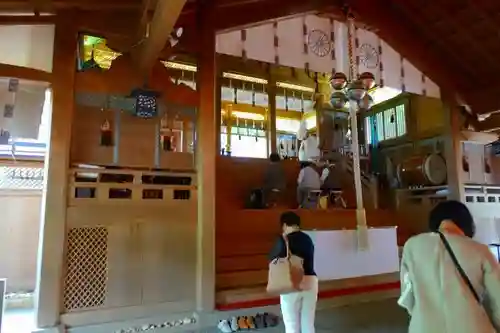 天河大辨財天社の本殿・本堂