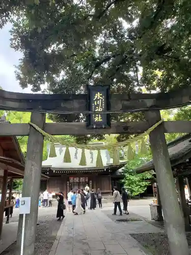 川越氷川神社の鳥居