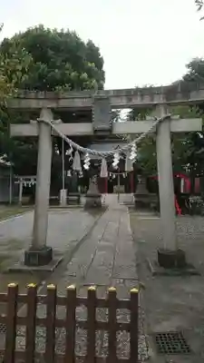 蒲田八幡神社の鳥居