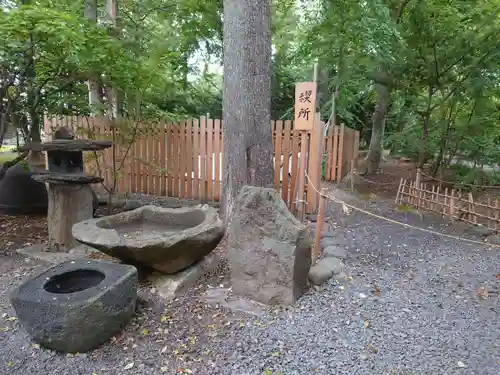 旭川神社の手水舎