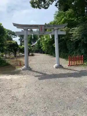 女化神社の鳥居