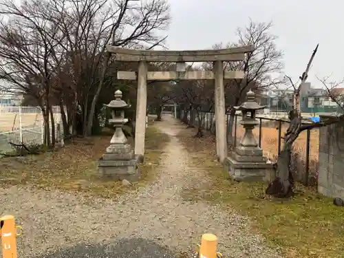 大依羅神社の鳥居