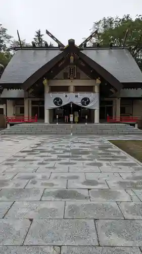 帯廣神社の本殿