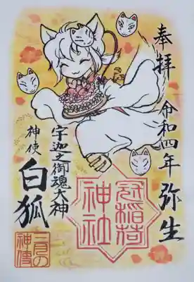 三月　白狐
ケモナー大歓喜