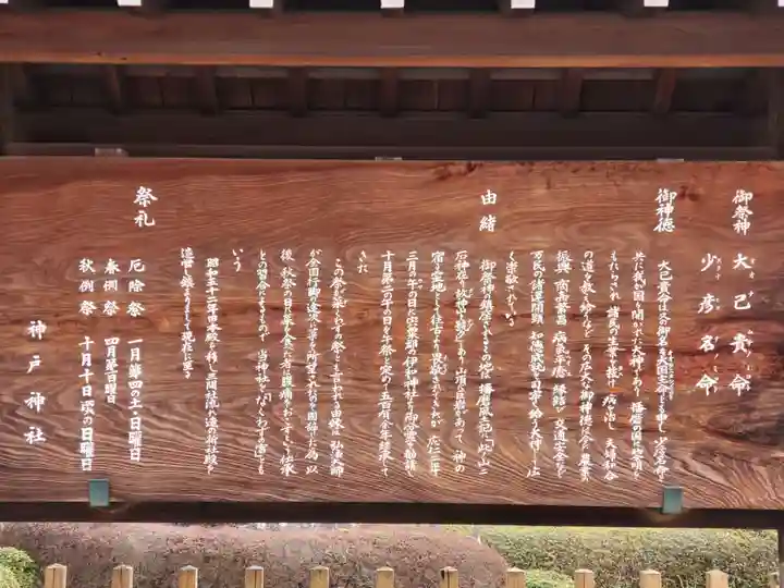 神戸神社の歴史