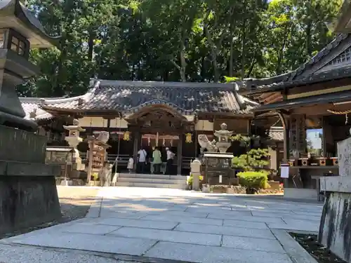 笠山坐神社の本殿