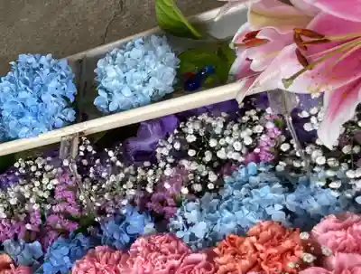 星置神社の手水舎