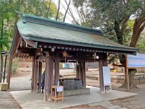 平塚八幡宮の手水舎