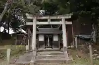 日枝神社(新旭町安井川)の鳥居