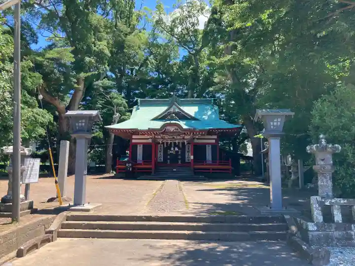 部田神社の本殿・本堂