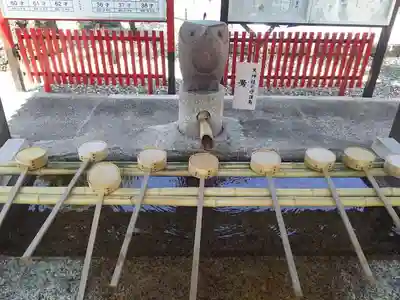 山田天満宮の手水舎