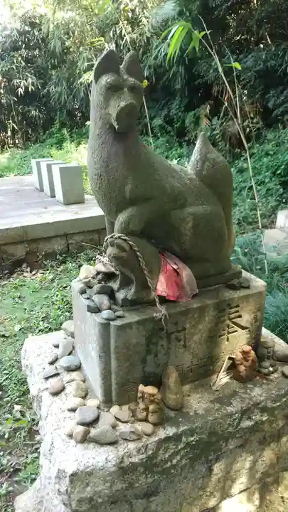 正一位稲荷神社の狛犬